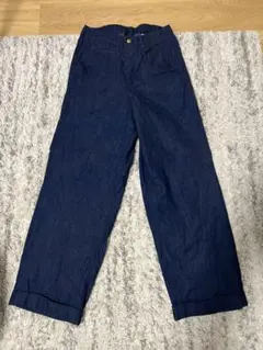 新品未使用 ザリラクス THE WIDE DENIM デニムパンツ インディゴ