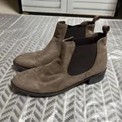 P*E様 サイドゴアブーツ スエード ブラウン メンズ（or レディース）