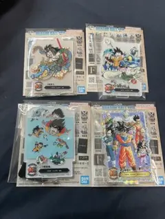 ドラゴンボール　一番くじ　40周年F賞　ACLLECT 鳥山明の世界4点