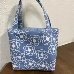 カメリア柄トートバッグ