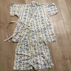 とんぼ柄　和風　甚平 90cm