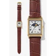 【新品未使用】TIMEX×NOAH ムーンフェイズ ゴールド 箱