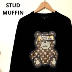【新品未使用タグ付き】STUD MUFFIN ベア　ロンT