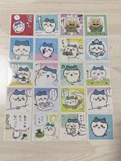 ちいかわ　ハチワレ　あつめてシールガム　20枚セット