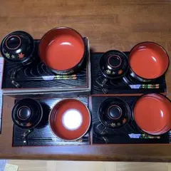お値下❣️新品❣️ 漆器セット　4セット