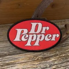 ドクターペッパー ワッペン ◆ パッチ Dr Pepper 楕円形 CA191のサムネイル