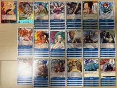 ワンピースカード　赤青エース　デッキパーツ　受け継がれる意思