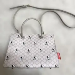 スヌーピー生誕70周年 ハンド ショルダーバッグ