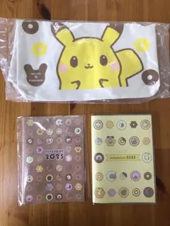 ミスド×ポケモンコラボ福袋／ミスド優待券付き手帳とトートバッグのセット／