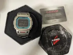 CASIO G-SHOCK GW-B5600-2DR メタルバンドカスタム品