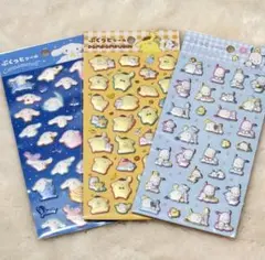 サンリオ ぷくっとシール ポムポムプリン ポチャッコ シナモロール