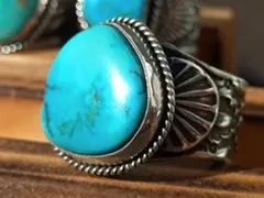 インディアンジュエリー、ターコイズリング、 指輪、シルバーリング