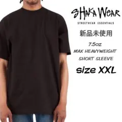 新品 シャカウェア 7.5 マックスヘビーウェイト 無地 Tシャツ 黒 XXL