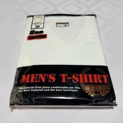 【新品未開封】メンズM 半袖V首 インナー2枚組　吸水速乾