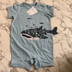 ロンパース　半袖　80