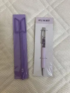 BTS THE BEST ボールペン PURPLE ORANGE 2種セット - メルカリ