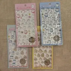 ちいかわ グッズ ボンボンドロップシール ハチワレ うさぎ ウサギ 4枚セット