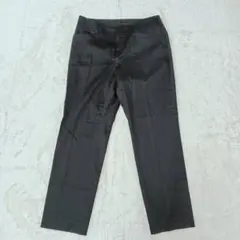 23区 センタープレスパンツ 黒 44 大きいサイズ ストレッチ 2XL