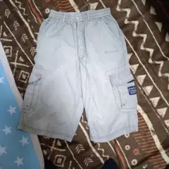 Blue Cross グレー カーゴハーフパンツ 夏物