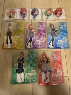 五等分の花嫁 くじ引き堂 オトナbirthday　アクスタ B賞 C賞 セット