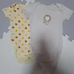 ユニクロ⭐ボディースーツ 80 2枚セット