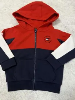 TOMMY HILFIGER フード付きトレーナー 80