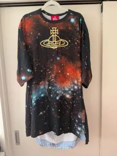 Vivienne Westwood Red Label 宇宙柄ワンピース 00のサムネイル