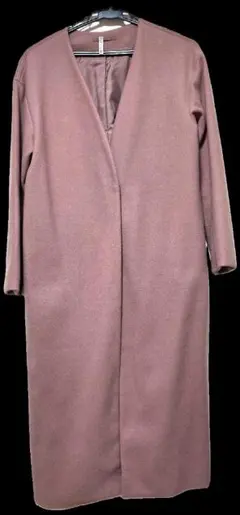 GU　ピンク ロングコート