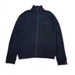 Levi's red ジップアップ ニット セーター ブラック L USEDのサムネイル