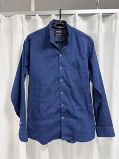 NICOLE CLUB FOR MEN 長袖シャツ ネイビー 50のサムネイル