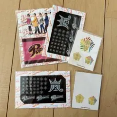 嵐 シール、ステッカー5点セット