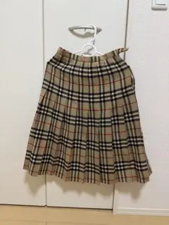 Burberrys バーバリー プリーツスカート ノバチェック - メルカリ