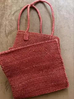 un3d 赤いかごバッグ