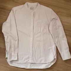 無印良品 スタンドカラーシャツ シャツ
