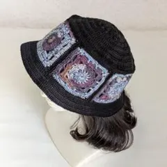 バケットハット　クロシェハット　ニット帽