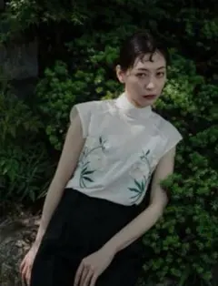 iconology 花を着るブラウス 芍薬 ivory 受注生産 イコノロジー - メルカリ