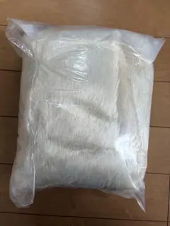 【新品未使用】ソフトタッチファー生地　70cm幅　長さ100cm 杢ベージュ