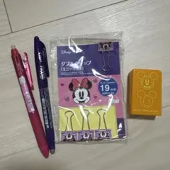 ディズニー 文房具セット ミニー クリップ ペンのサムネイル