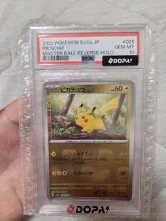 2026年最新】マスターボール ピカチュウ psa10の人気アイテム - メルカリ