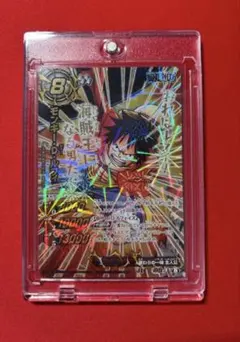 ミラバト ミラクルバトルカードダス ワンピース ルフィ 神Ω - メルカリ