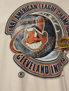 97　USA製 インディアンス　 STARTER MLB チーフ・ワフー酋長のサムネイル