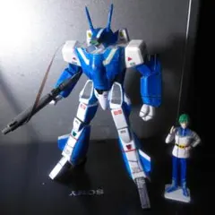 プラモデル　マクロス1/100バルキリーJ型MAX　超時空要塞マクロス完成品のサムネイル