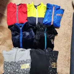 キッズ男の子♡♡ジャンパー アウター フリースパーカー まとめ売り