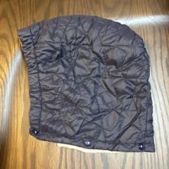 【美品】ユニクロ ライトウォームパデッド 抱っこ紐ケープ 2WAYフードのみ