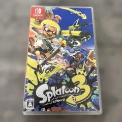 美品 NintendoSwitch スプラトゥーン3 ソフト 動作確認済み