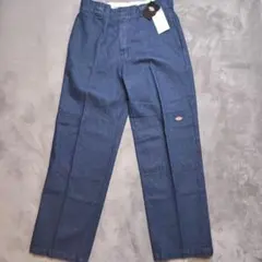 【新品タグ付】ディッキーズ ダブルニー デニムパンツ W32 ルーズフィット