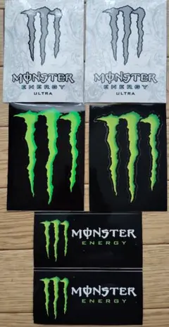 Monster Energy ステッカー キーホルダー ラバーバンドセット② - メルカリ