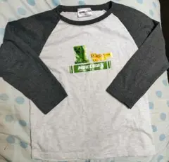 Minecraft Tシャツ サイズ130 クリーーパーと猫