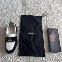 【新品未使用】CHANEL ブラックポーチ　保存袋　巾着
