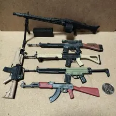 銃フィギュア6本セット